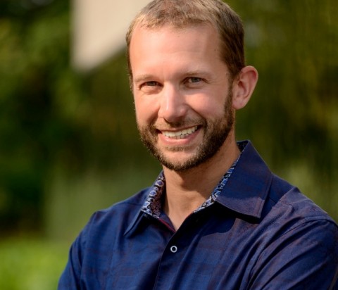 IMCO President Tyler Kimberley Tyler Kimberley portrait, man in a navy blue shirt